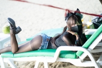 海边萝莉黑丝